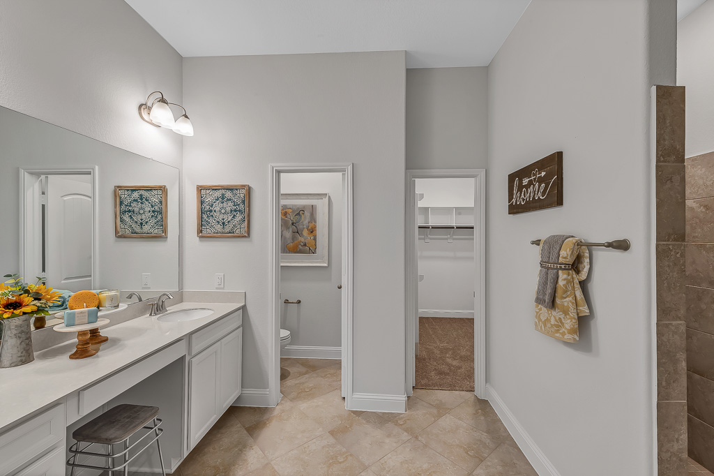 Choice Plans program you choose Beazer Duets bathrooms in Sienna