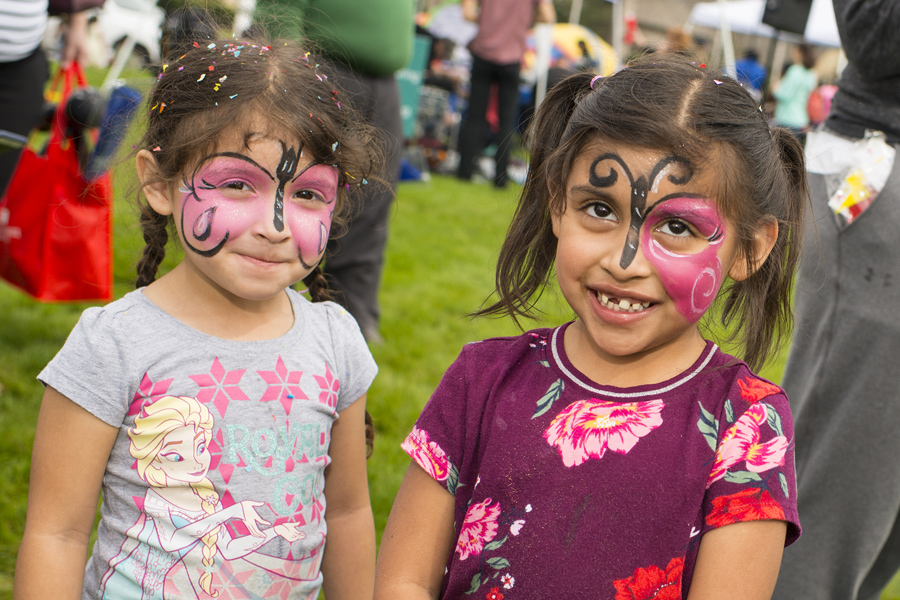 Face Painting Young Sienna Residents in Missouri City, TX